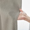 Mu-in Ryohin Flame-Retardant and Blackout Dobby Weave Non-Pleated Curtain, Width