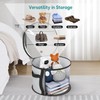 WEKIWGOT Hat Storage with Viewing Window for 7 Hats, Large