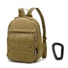 Mini Tactical Backpack, 6L Small Sling Backpacks Shoulder Bag For