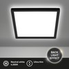 BRILONER - LED Ceiling Light with Indirect Light, Flat, Neutral