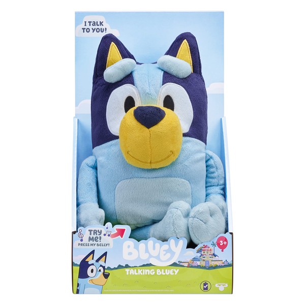 Bluey Large 30cm Talking Sounds Plush: Official Collectable Character Cuddly