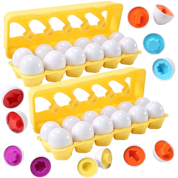 Dimple 2 Sets Of Dimple Fun Egg Matching Toys -
