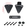 Nicerity Barn Door Lock Hardware Steel Sliding Privacy Latch for