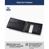 Lederhand Clip Wallet, carbon, S, Contemporary