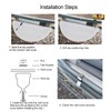 Polycarbonate Window Well Covers Outside, Basement Window Well Cover, Heavy