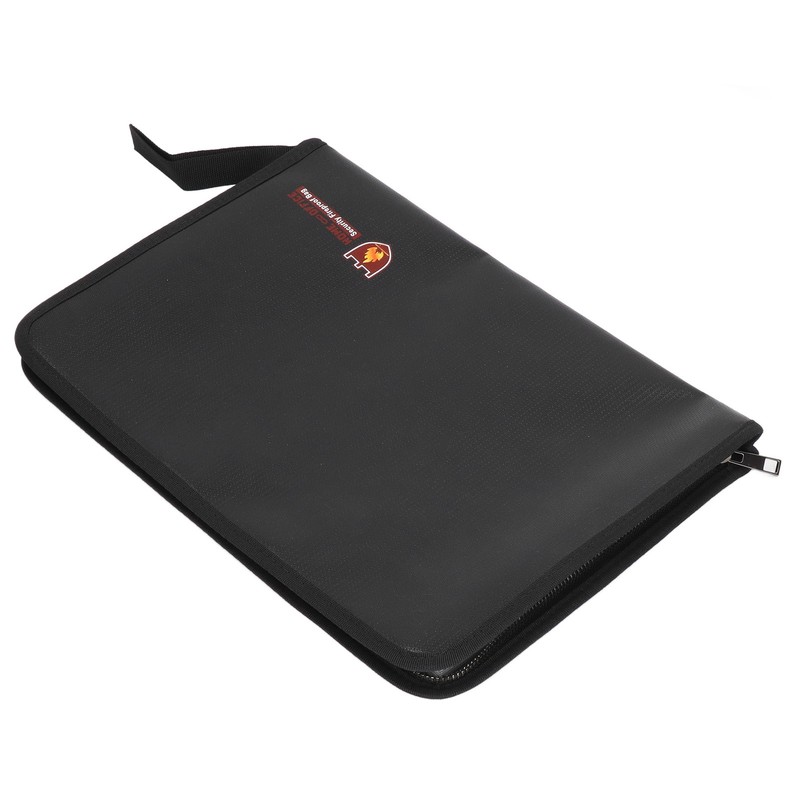 Fireproof File Folder Large Capacity 13 Layers Transparent Plastic Inner