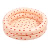 Round Inflatable Swimming Pool Vintage Heart Pattern Thicken Kids Paddling