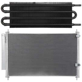 ROADFAR Aluminum Radiator Replacement 2014-2017 for Mitsubishi for Lancer,2016-2019 for Mitsubishi for Outlander Sport13525 radiator