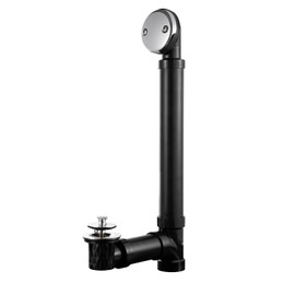 Uni-Green Lift and Turn SCH 40 ABS Bathtub Waste Trim Kit, Fine Thread Drain Plug.