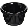Winco Fluted Ramekins, 1.5-Ounce, Black, 12-Pieces