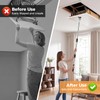 Attic Ladder Pull Down System Telescoping Pole Clothes Hook Pole