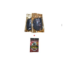 2 Sachets/Set Sugar Glider, Hamster, Squirrel, Hedgehog, Chinchillas, Rabbit, Ferret, Small Exotic Pet Food Supplies Charcoal Fish Snack Stick 100 g. + 10% Bonus = 115 g.