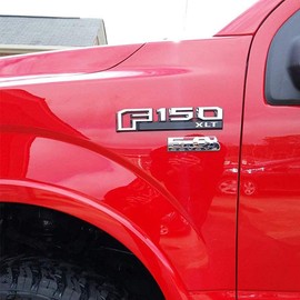 UpAuto Coyote Engine V8 5.0L Howling Emblem Coyote Badge Emblem for EM2430 302 Boss GT F150 (2 pcs Silver)