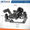 PETCHOR Mechanical Disc Brake Set, 1 Pair Front & Rear