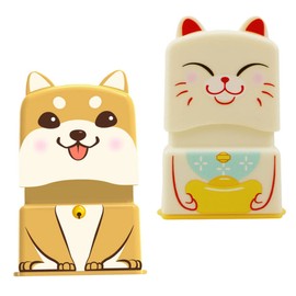 VILLFUL 2Pcs Cartoon Stamper Lovely Seals for Clothing Labels for Clothes Backpacks Books and Shoes Safe