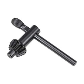 sourcing map Chuck Key 9mm Key 11 Teeth, Fits 1/4" Chuck, 9mm (0.354") Head, Black