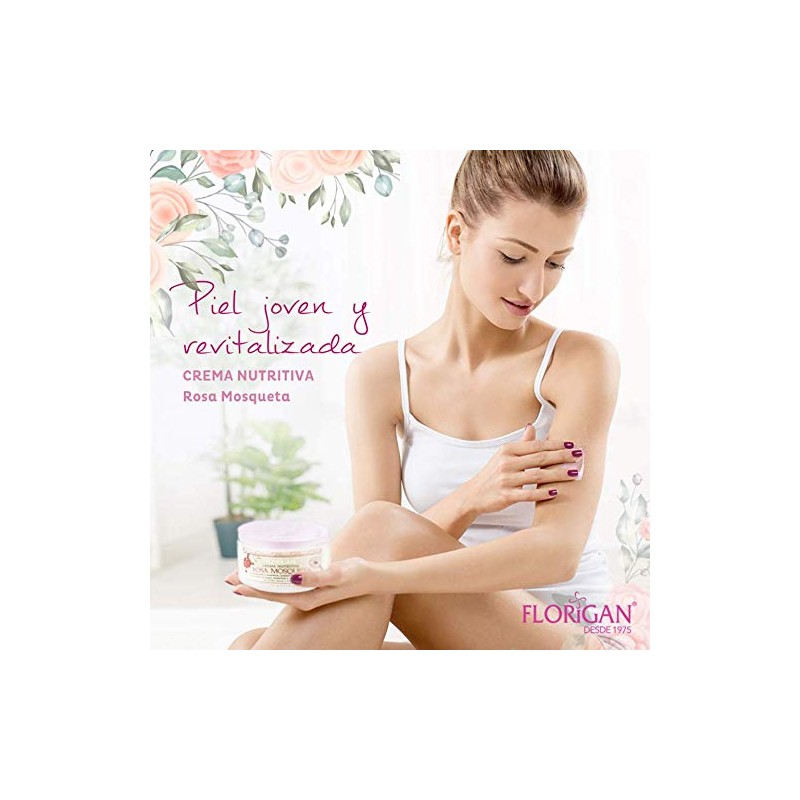 Crema nutritiva ROSA MOSQUETA 350grs. FLORIGAN