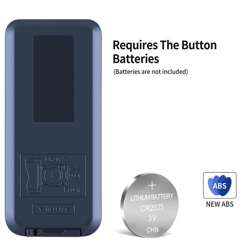 ZWP Replacement Remote Control for SANVINDER Space Heater DH-QN19, for