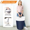 BlissTotes Laundry Hamper 90L Blue