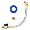 HK Extended Tank Drain Assembly Kit with 10 Inch Braided