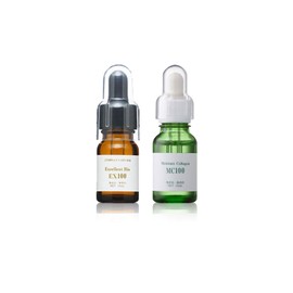 エビス化粧品(EBiS) 植物性コラーゲンＭＣ100(10ml)【エクセレントバイオEX100 （10ml）】人気セット 美容液 原液