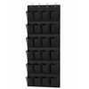 Over The Door Shoe Organizer with 24 Large Mesh Pockets