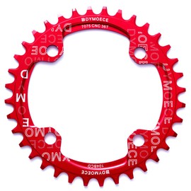 Dymoece Round Chainring 104BCD 32T 34T 36T 38T Narrow Wide Single Chainring for 8 9 10 11 12 Speed MTB Mountain Bike Road Bike BMX