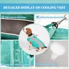 Dog Cooling Vest with Harness, Outdoor Puppy Cooling Jacket with