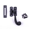 Renovators Supply Manufacturing Window Sash Lock 3.75 in. Wrought Iron