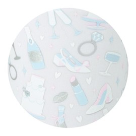 Swig Life Medium Iced Cup Coolie, Standard 22oz Iced Coffee Cup Insulator Sleeve with Handle, Neoprene Insulated Coolie Keeps Drinks Cold (Bride to Be)