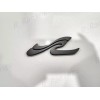 SEARAY BOAT 2PC SR WAVE Matte Black EMBLEM BADGE For