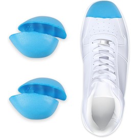 Relleno para zapatos demasiado grandes, plantillas para reducir el tamaño de los zapatos, relleno de punteras para zapatos sueltos, para hombres y mujeres (M: media o una talla más grande)