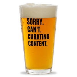 Director Sarcasm Pint Glass 16oz -Curating Content - Funny Content Director Gifts Story Builder Creative Thinker Specialist