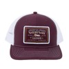 Cinch Burgundy Casino Patch Cap OS
