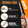 AMERICAN MUTT TOOLS Double Sided Drywall Saw – 6" Drywall