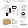 RV Toilet Water Valve Replacement Kit for Aqua Magic V
