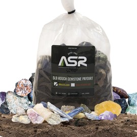 ASR Outdoor 5lb Gemstone Mining Kit Geology Paydirt Classifier and ID Chart