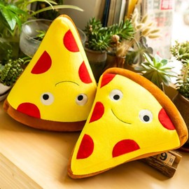 OUKEYI 11.8 inch Cute Food Plush Toy - Soft and Fluffy Fun Food Stuffed Plush Pillow, Cartoon Soft Toy Pillow for Kids Perfect Plush Toys Gift for Kids and Friends (French fries)