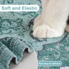 Glittme Cat Litter Mat with Non-Slip Bottom Litter Box Mat