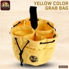 Graintex GB2891 Grab Bag Yellow Color Rip-Stop Canvas 18 Pockets