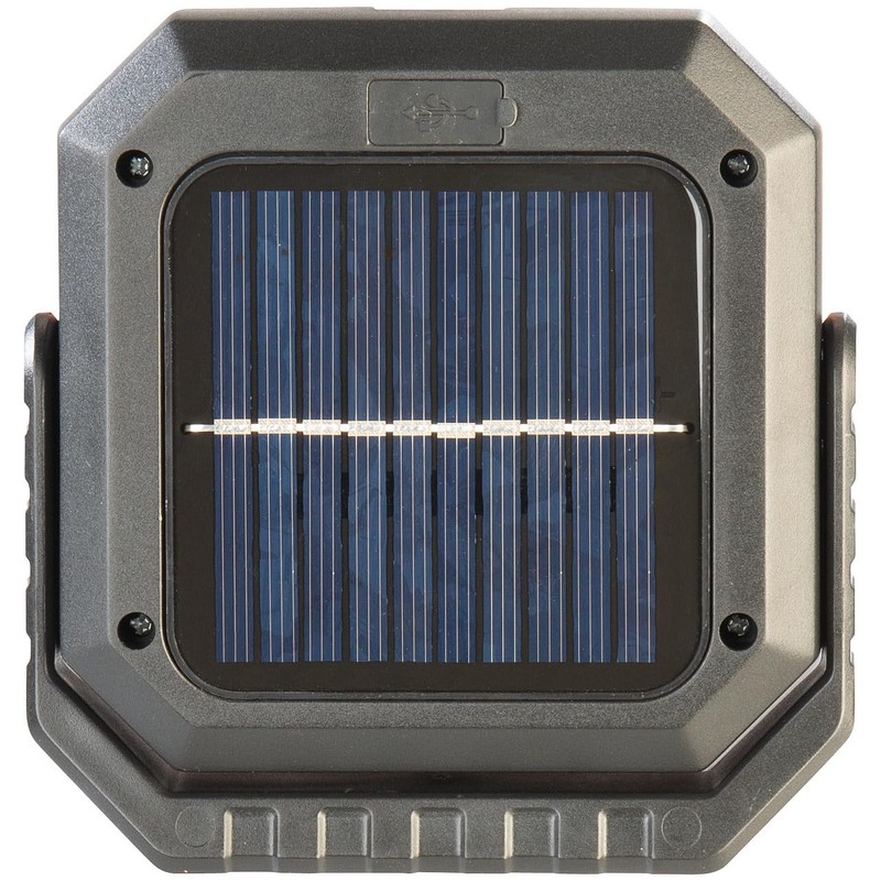 PEARL Solar LED Work Light: Set of 4 Solar Camping