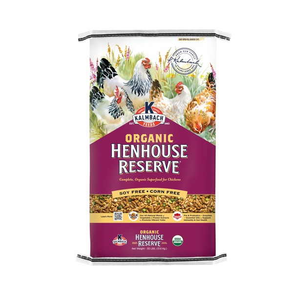 Kalmbach Feeds Organic Soy Free Corn Free Henhouse Reserve 16%