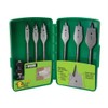 Greenlee 34AR-6 7-Piece Self-Feeding Spade Bit Set with 3/8" to