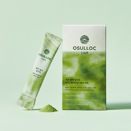 O'sulloc [오설록]제주 말차 밀크티 10입 (원산지:상세설명참조) [OSULLOC] Jeju Matcha Milk Tea 10 Packs (Origin: Refer to detailed description)