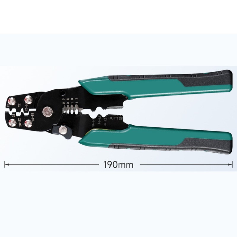 Electrical Crimping Tool Multifunctional Accurate Carbon Steel Wire Terminal Crimper