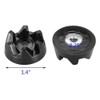 WP9704230VP Blender Coupling Replacement Kit Stainless Steel + Plastic Mixer