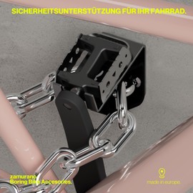 ZAMURANO. Bike Mount Anti-Theft Bicycle Wall Mount Anti-Theft for E-Bikes, MTB, Road Bikes, etc.