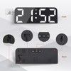 Koolertron Digital Wall Clock, Large Display, LED Clock with Remote