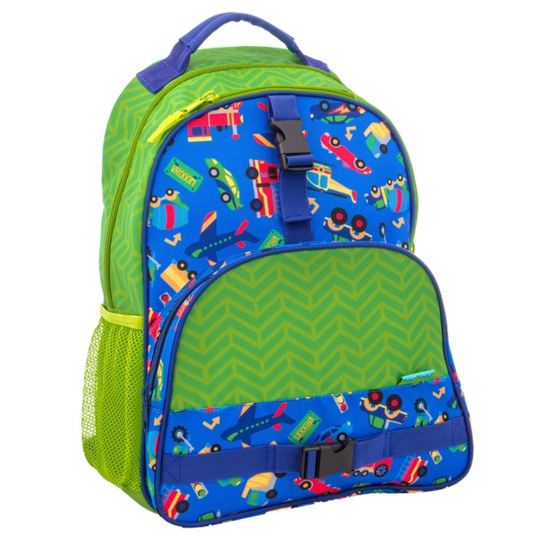 Stephen Joseph boys All Over Print Backpack, Transportation Kid s