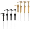 Mnuwoee 8 Pcs Coffee Syrup Pump Universal Syrup Pumps Dispenser